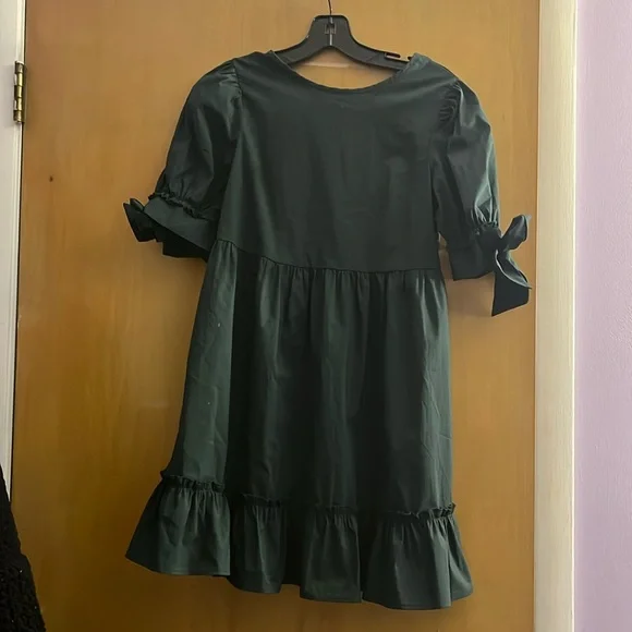 la hearts green dress L.A. HEARTS PULL OVER SIDE TIE GREEN MEDIUM KNIT DRESS